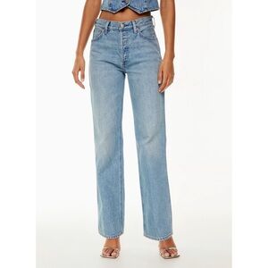 Aritzia Denim Forum The 90s Boy Mid Rise Loose jean